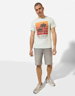 T-Shirt - hellblau