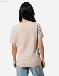 T-Shirt - Häkelspitze - beige