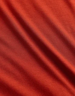 T-Shirt - Knotendetail - Orange