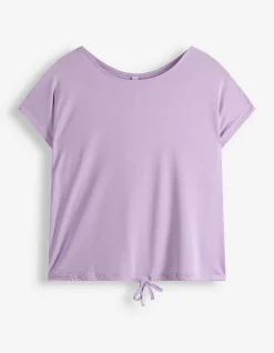 T-Shirt - Knotendetail - Pink