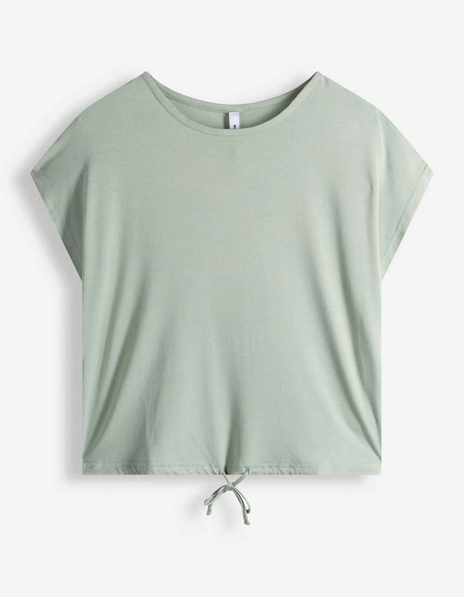 T-Shirt - Knotendetail - türkis