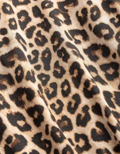 T-Shirt - Leopardenmuster - beige
