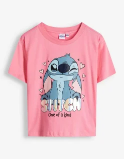 T-Shirt - Lilo & Stitch - pink