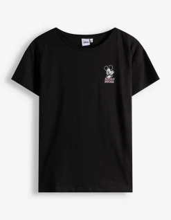 T-Shirt - Mickey Mouse - schwarz