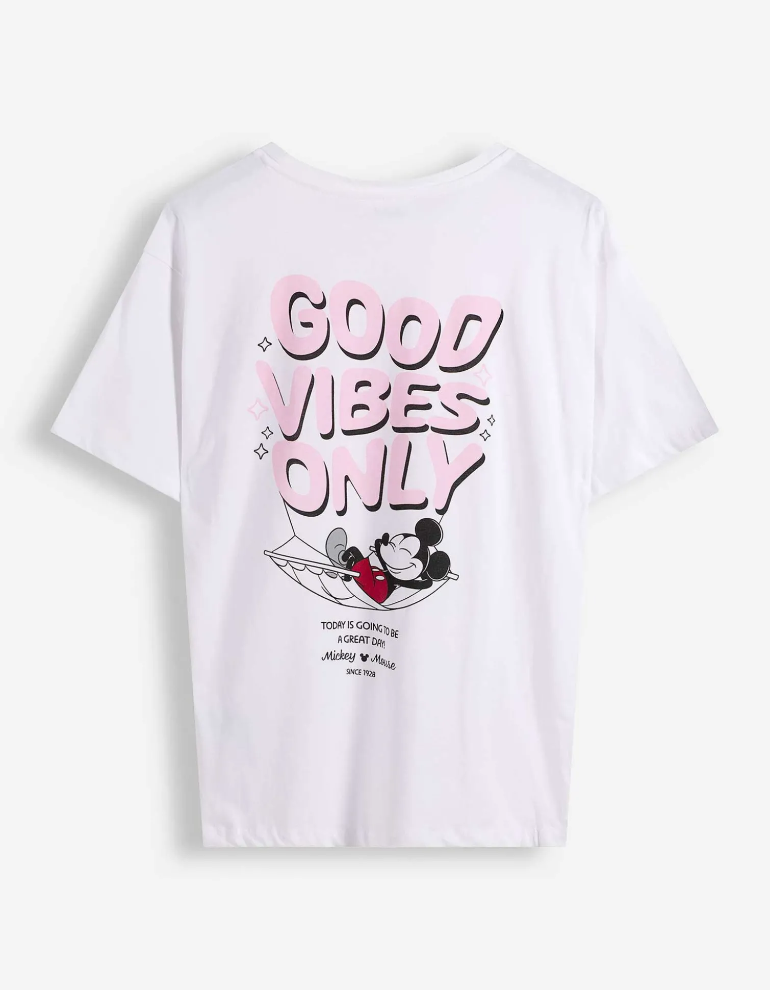 T-Shirt - Mickey Mouse - weiß