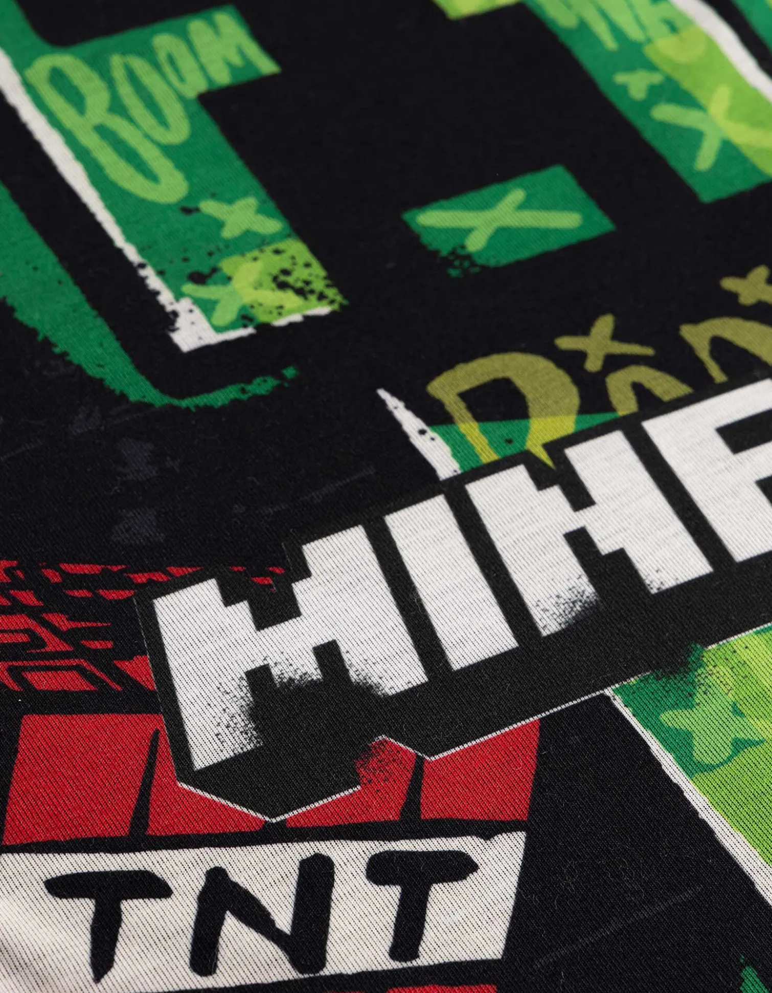 T-Shirt - Minecraft - schwarz
