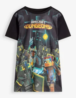 T-Shirt - Minecraft - schwarz