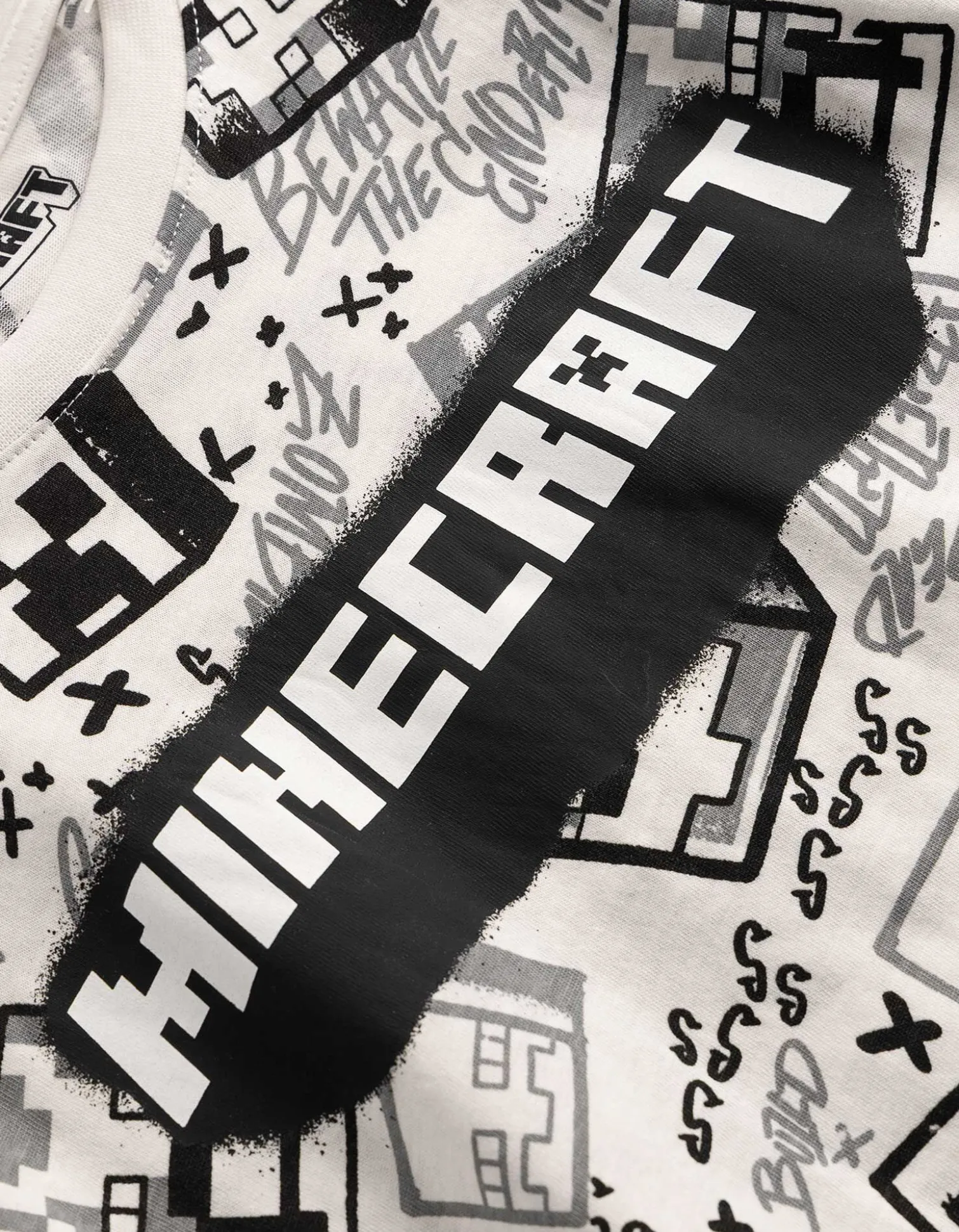 T-Shirt - Minecraft - weiß