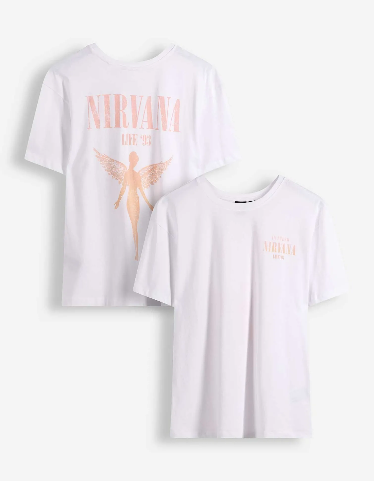 T-Shirt - Nirvana - weiß