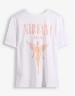 T-Shirt - Nirvana - weiß