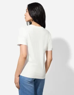 T-Shirt - Obst - weiß