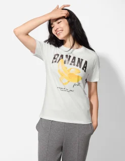 T-Shirt - Obst - weiß