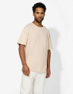 T-Shirt - Oversized Fit - beige