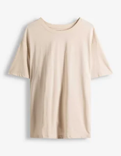 T-Shirt - Oversized Fit - beige
