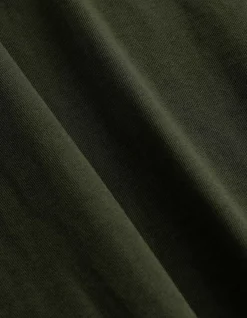 T-Shirt - Oversized Fit - dunkelgrün
