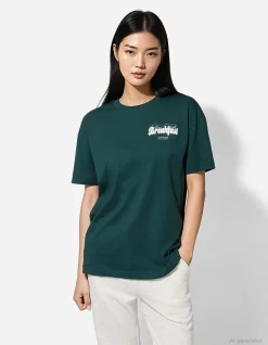 T-Shirt - Oversized Fit - grün