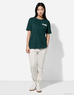 T-Shirt - Oversized Fit - grün
