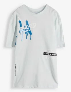 T-Shirt - Oversized Fit - hellblau