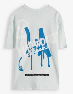 T-Shirt - Oversized Fit - hellblau