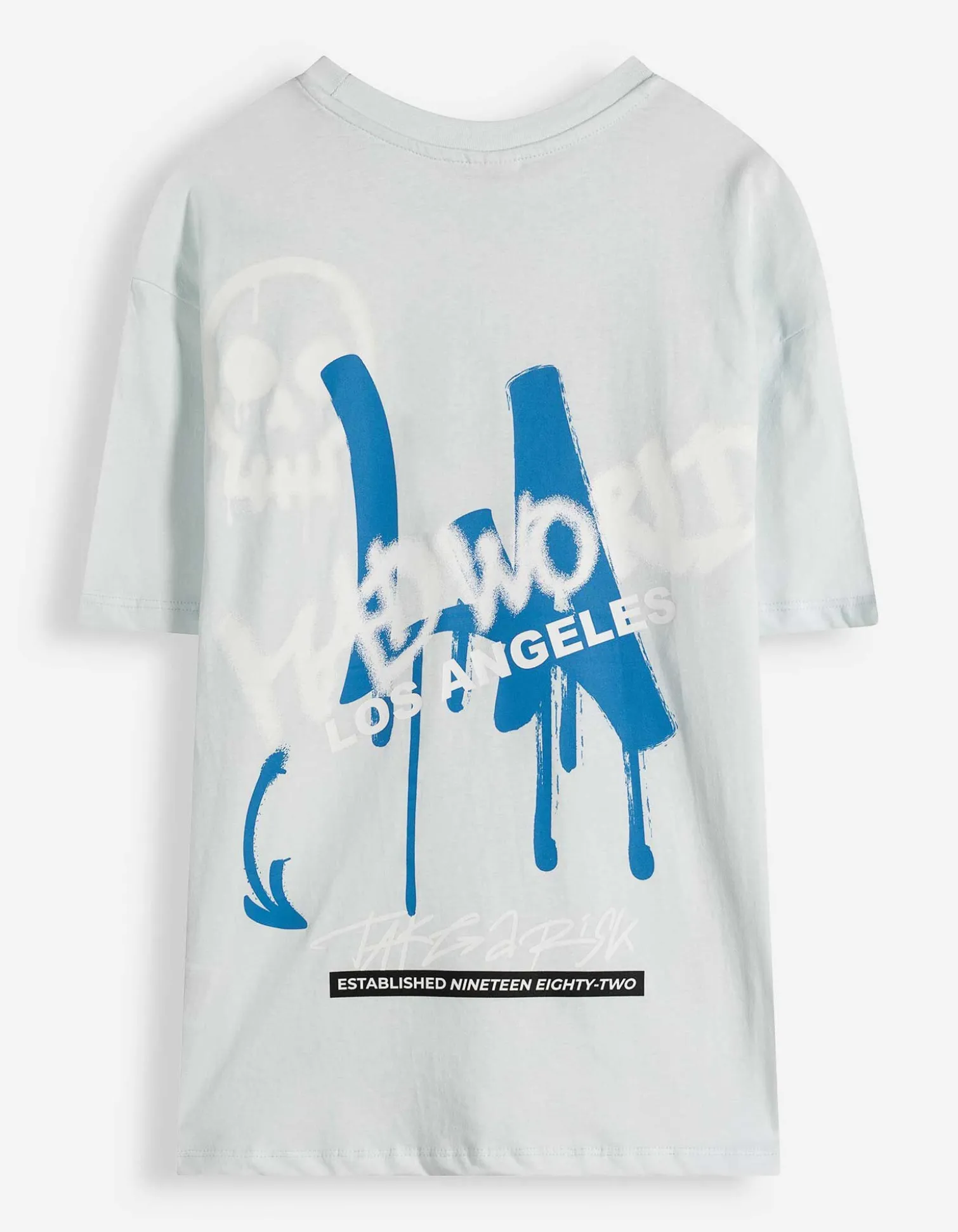 T-Shirt - Oversized Fit - hellblau