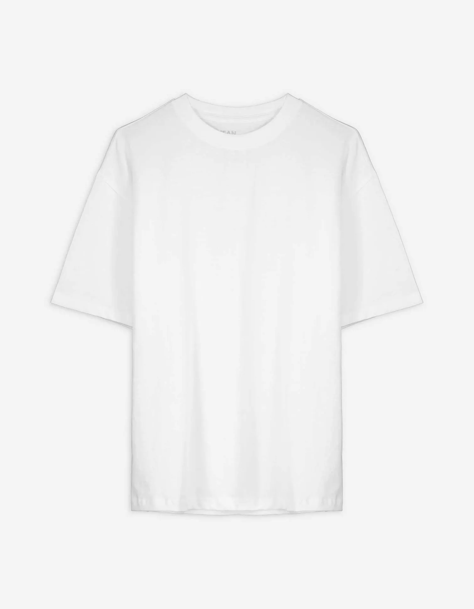 T-Shirt - Oversized Fit - weiß