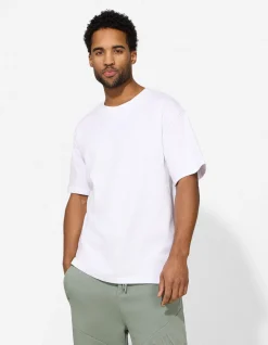 T-Shirt - Oversized Fit - weiß