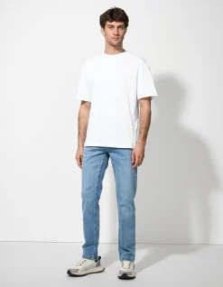 T-Shirt - Oversized Fit - weiß