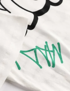 T-Shirt - Oversized Fit - weiß