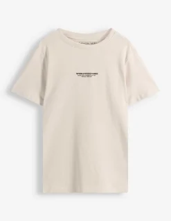 T-Shirt - Piqué - hellgrau