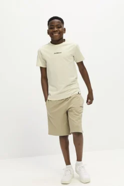 T-Shirt - Print - Beige