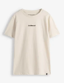 T-Shirt - Print - Beige