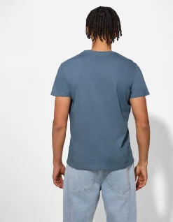 T-Shirt - Print - blau
