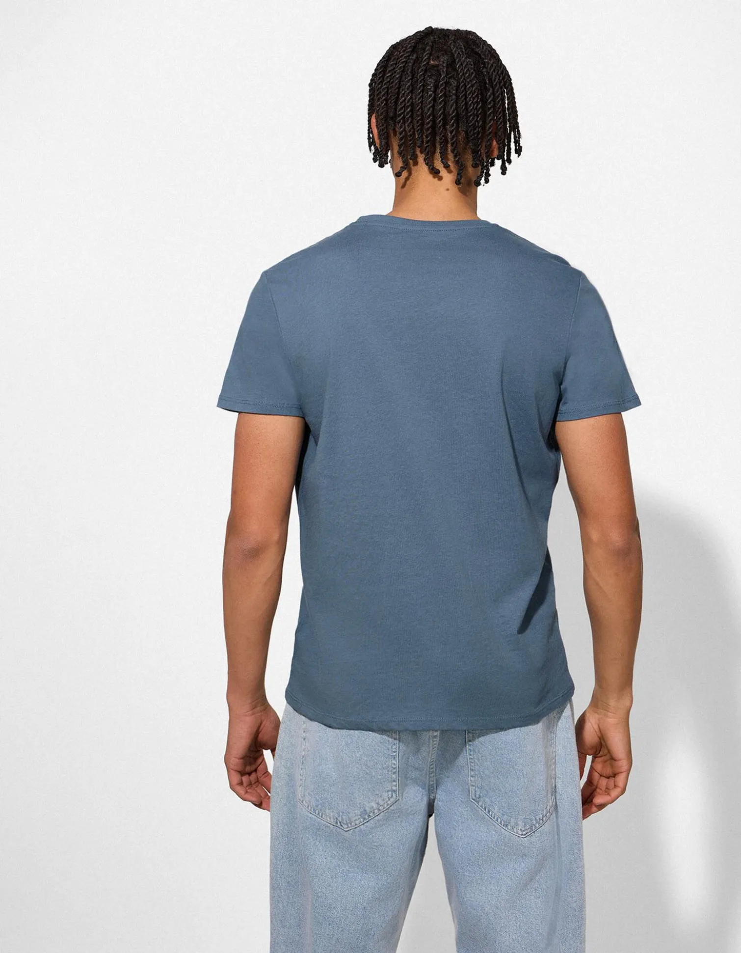 T-Shirt - Print - blau