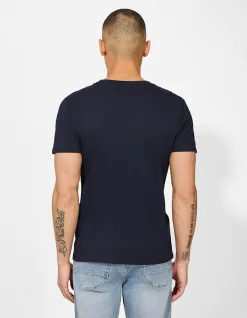 T-Shirt - Print - dunkelblau