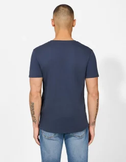 T-Shirt - Print - dunkelblau