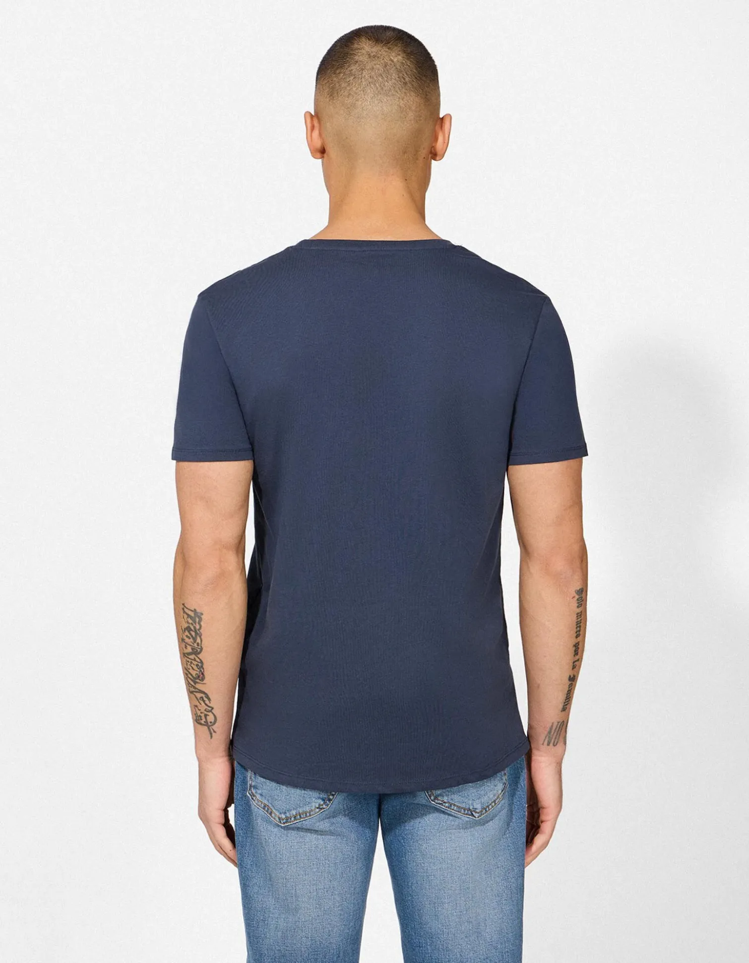 T-Shirt - Print - dunkelblau