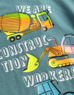 T-Shirt - Print - dunkelblau