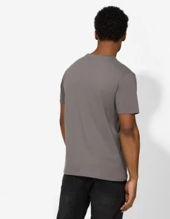 T-Shirt - Print - dunkelgrau