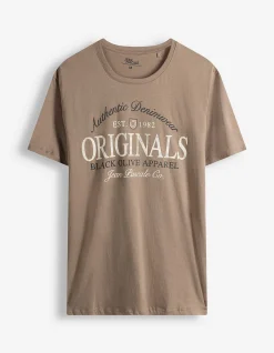 T-Shirt - Print - grau