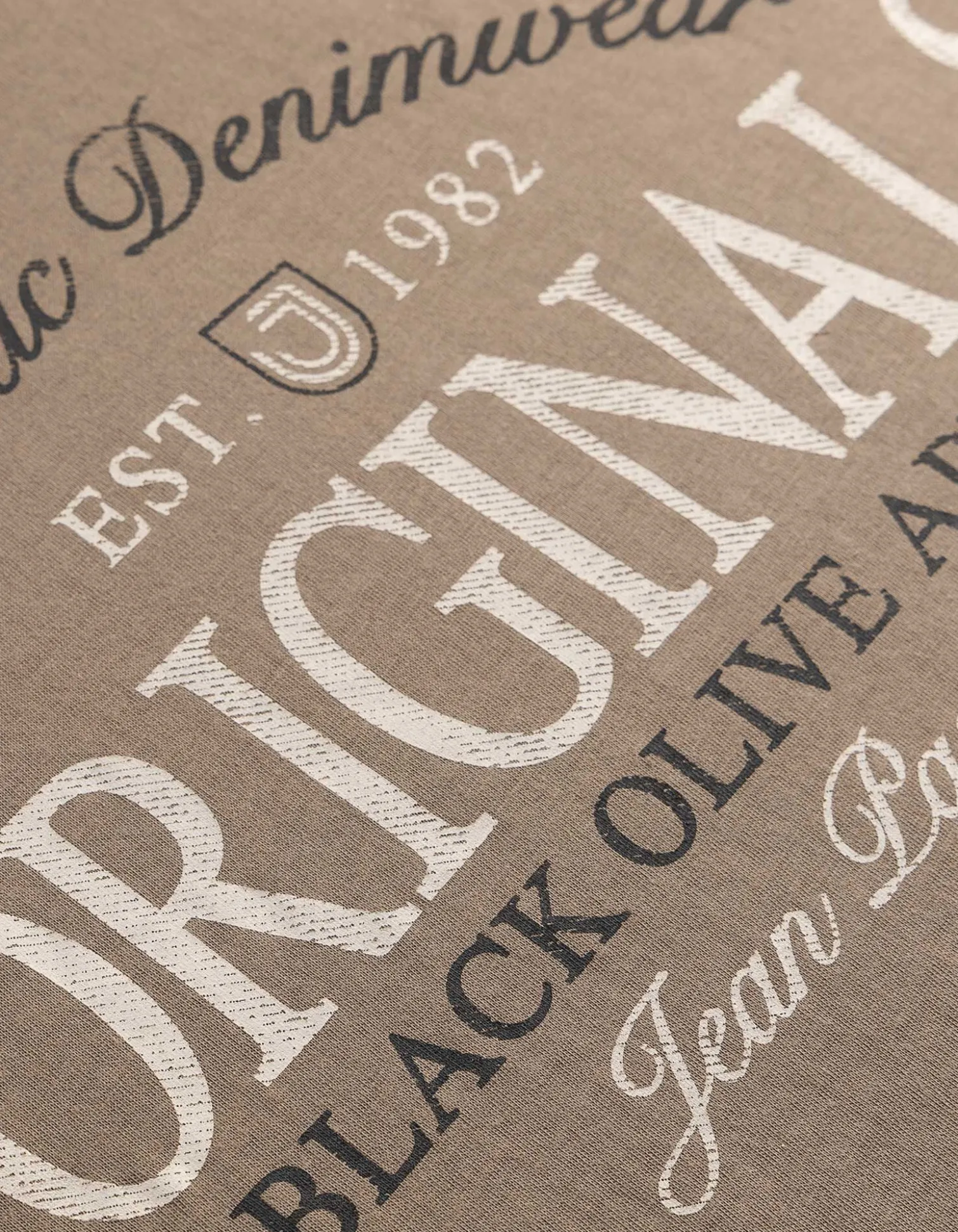 T-Shirt - Print - grau