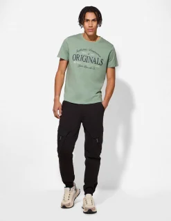 T-Shirt - Print - hellgrün
