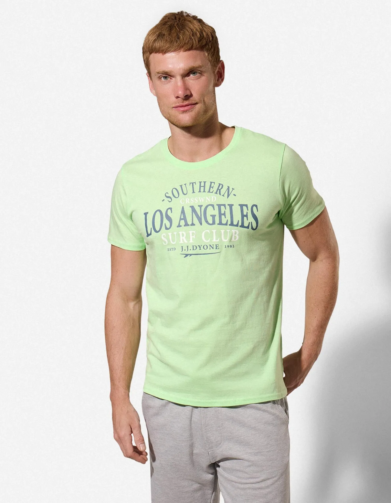 T-Shirt - Print - hellgrün
