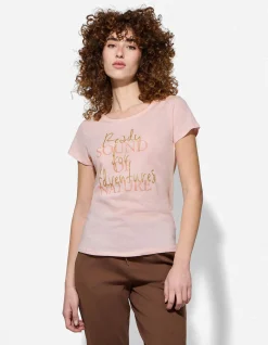 T-Shirt - Print - rosa