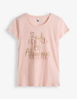 T-Shirt - Print - rosa
