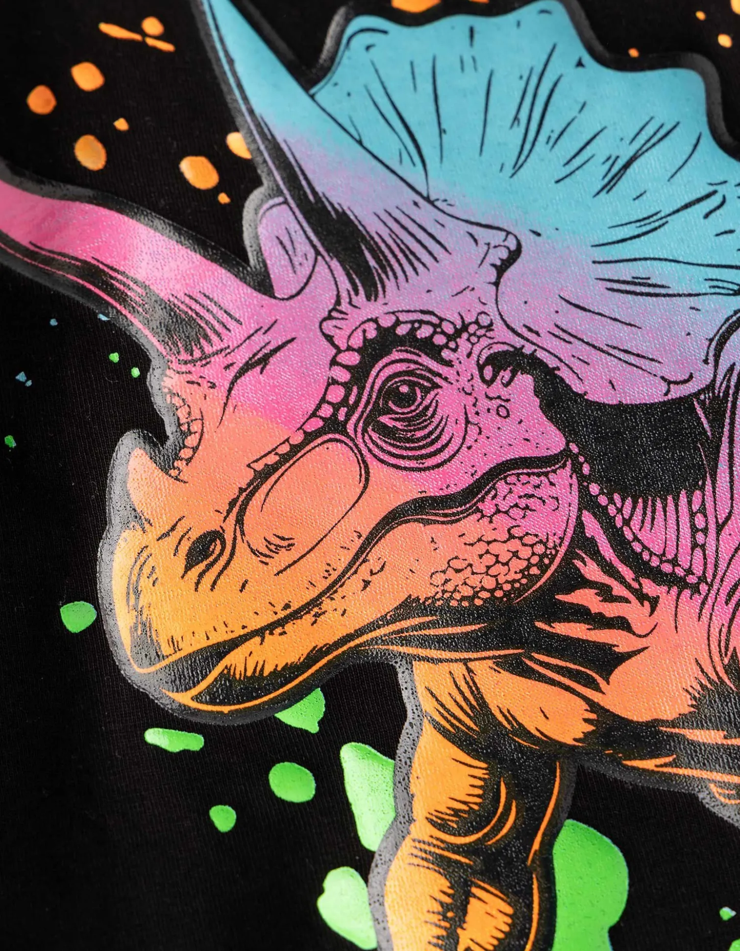 T-Shirt - Print - schwarz