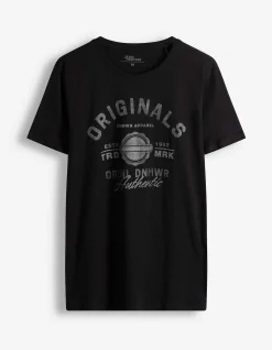 T-Shirt - Print - schwarz