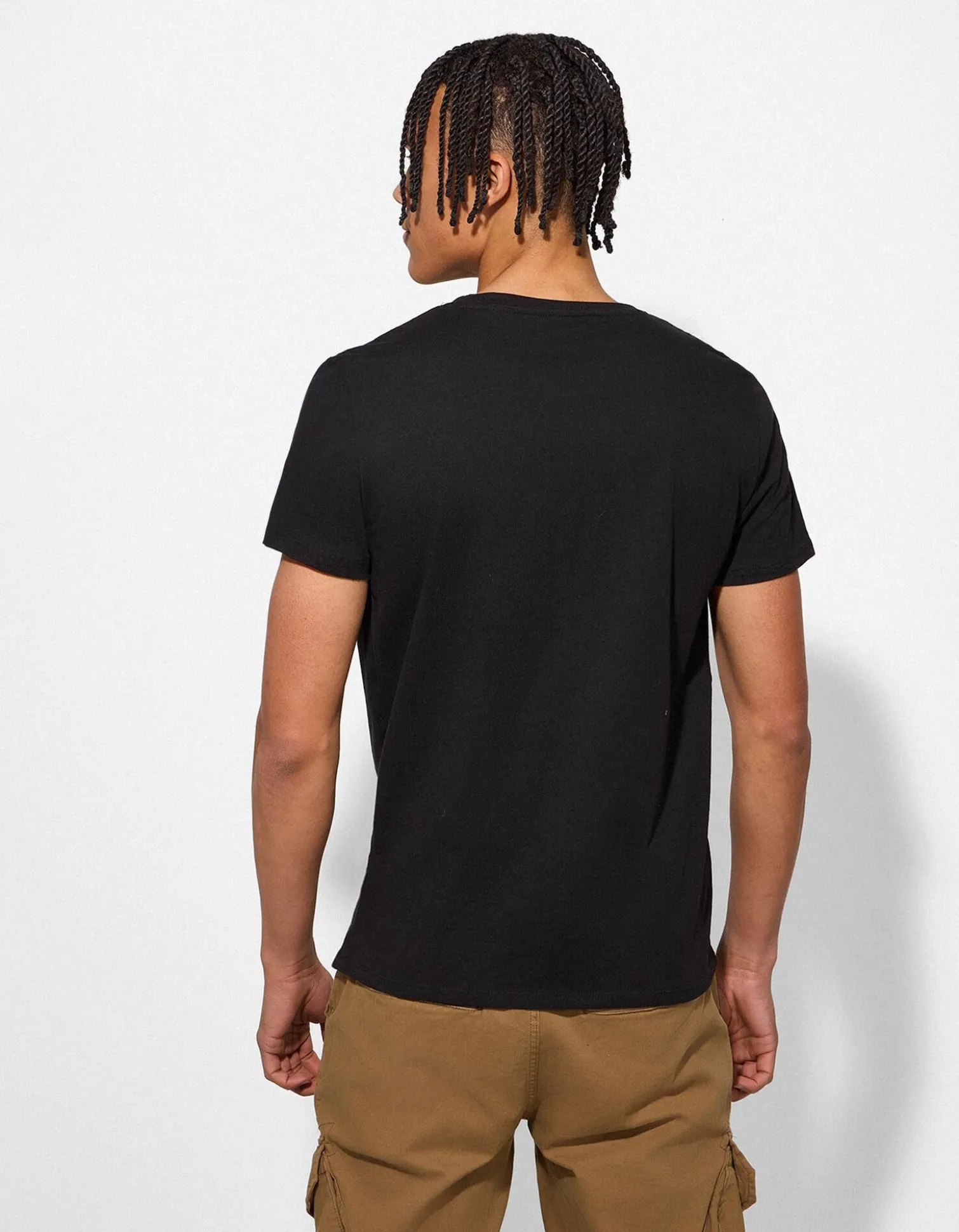 T-Shirt - Print - schwarz