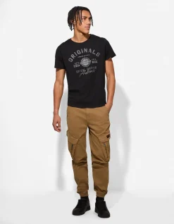 T-Shirt - Print - schwarz