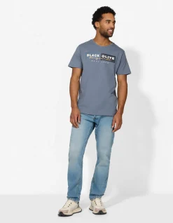 T-Shirt - Print - türkis