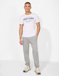T-Shirt - Print - weiß